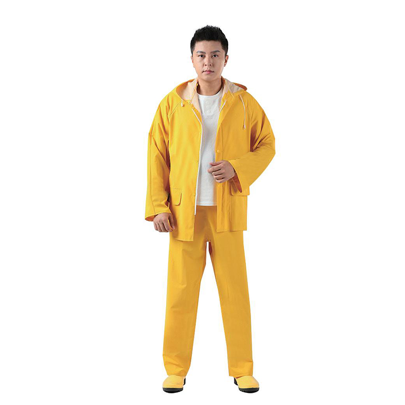Polyester PVC Kaplamalı Yağmurluk Takımları